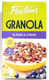 GRANOLA BLÅBOR/CITRO